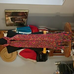 Unique Handmade Multicolor Scarf